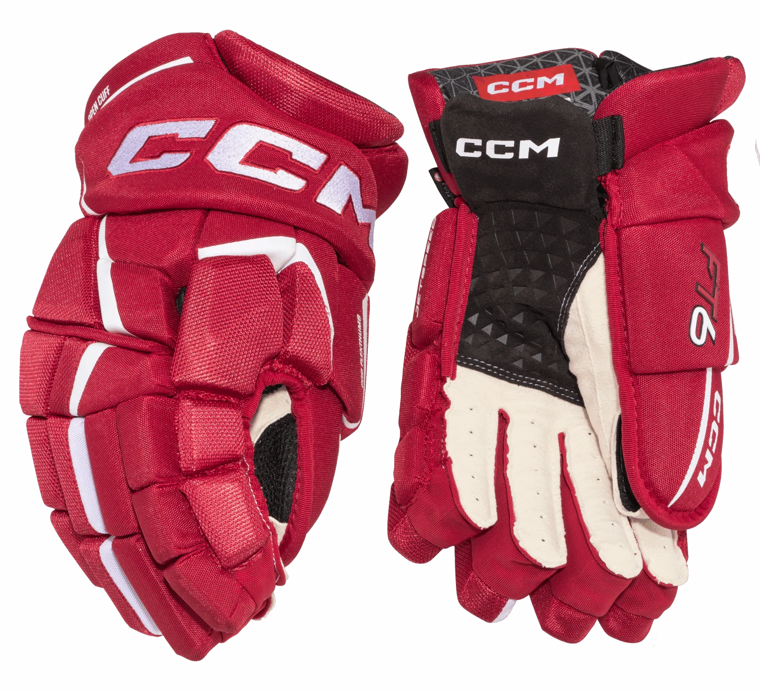 CCM JetSpeed FT6 Junior Hockey Gloves 1 CCM JetSpeed FT6 Junior Hockey Gloves