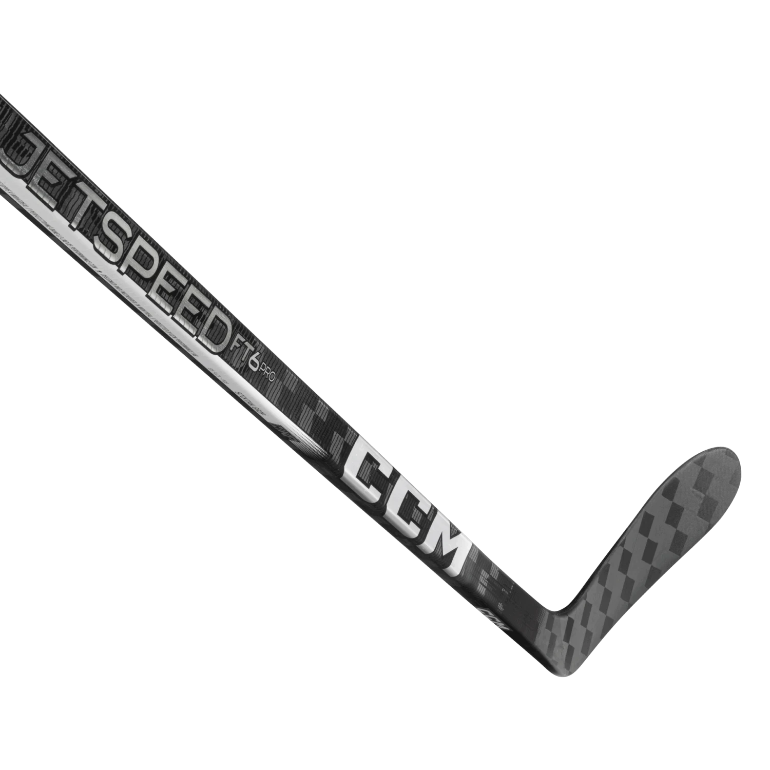 CCM JetSpeed FT6 Pro Intermediate Hockey Stick (Chrome) 3 CCM JetSpeed FT6 Pro Intermediate Hockey Stick (Chrome) - Image 3