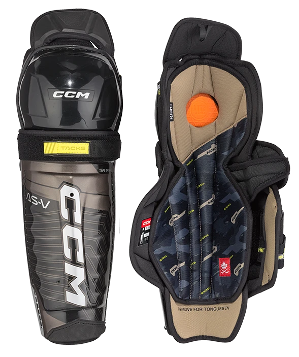 CCM Tacks AS-V Senior Shin Guards 1 CCM Tacks AS-V Senior Shin Guards